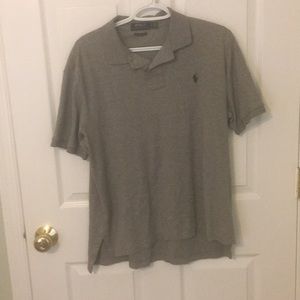 Men’s gray Ralph Lauren Polo